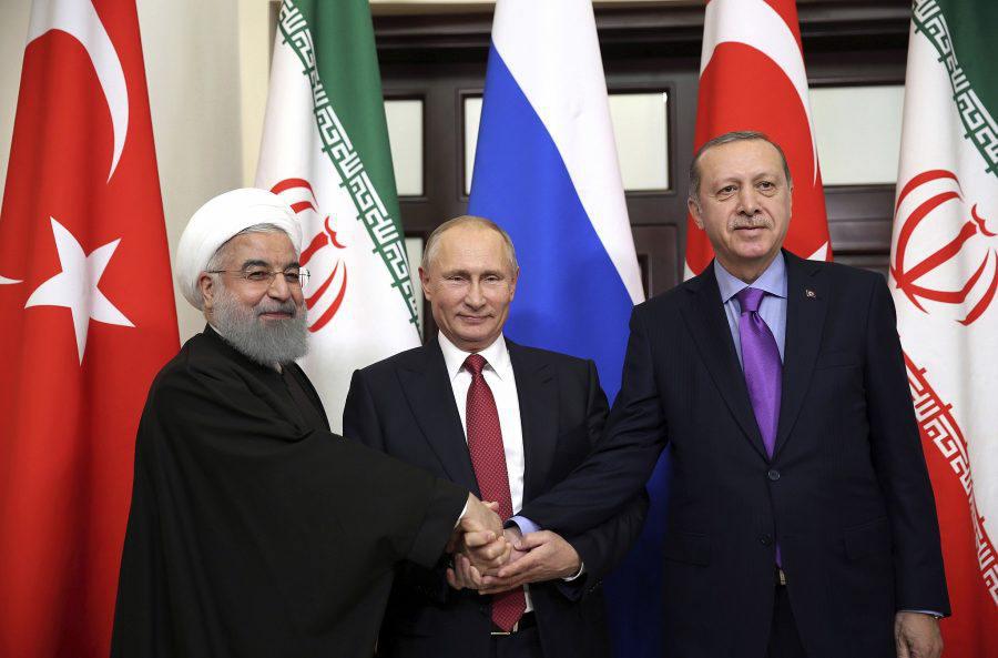 ifmat - Iran Russia and Turkey signal growing alliance