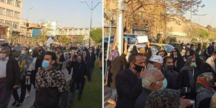 ifmat - Iran not for sale - Protesters in Tehran and Karaj chant against Iran-China accord