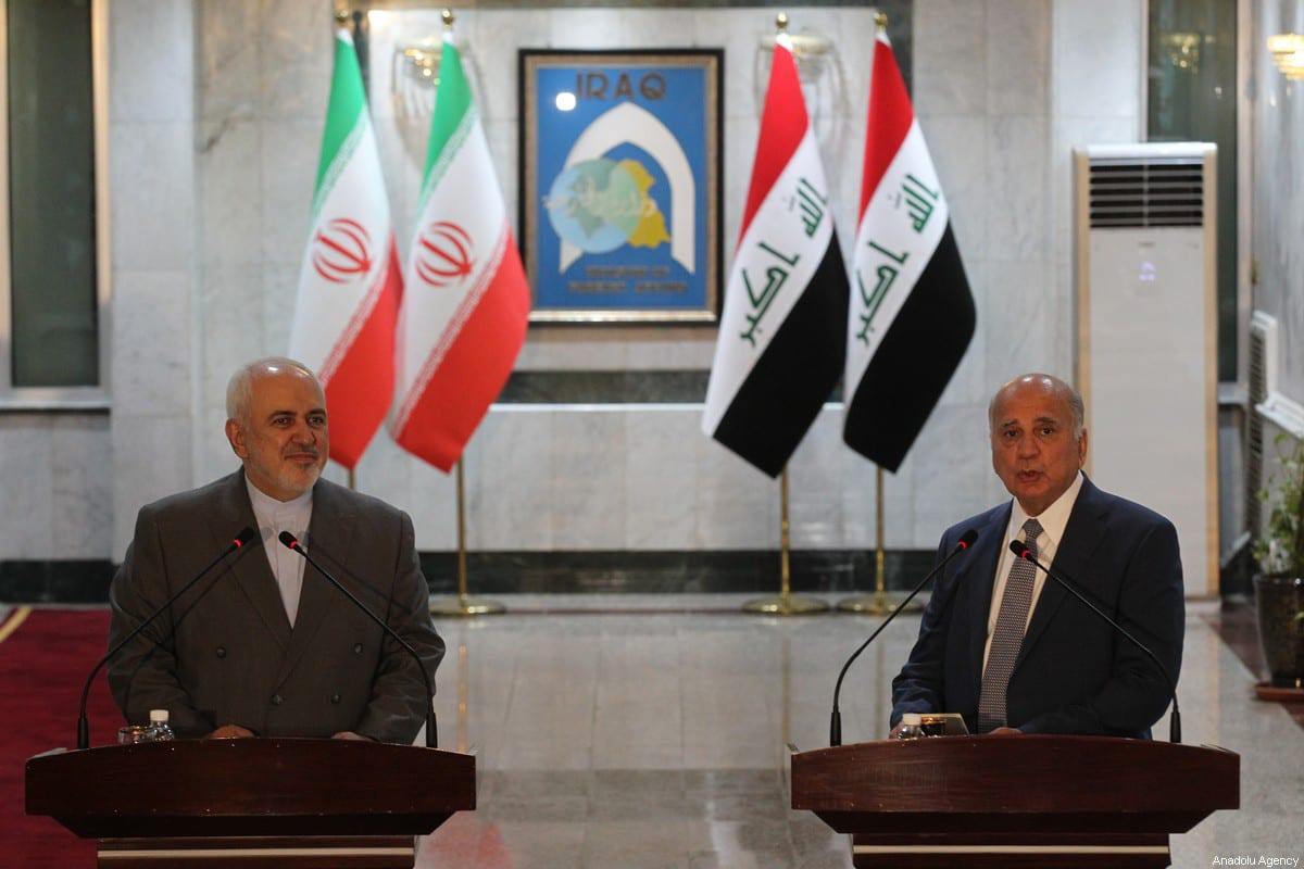 ifmat - Iranian FM arrives in Iraq on official visit