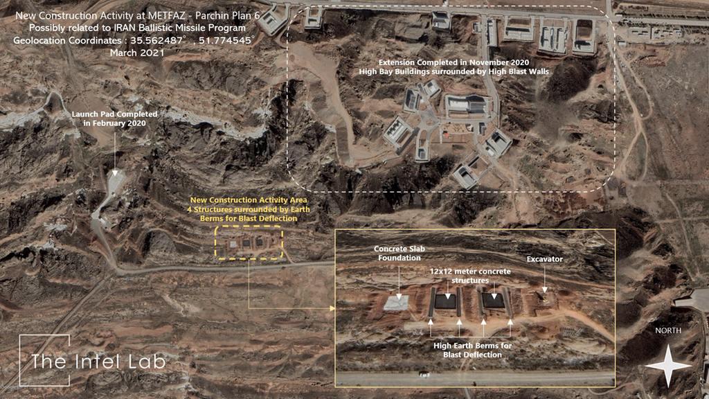 ifmat - New buildings spotted at Iran Parchin military site