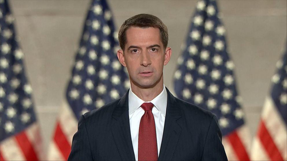 ifmat - Sen Cotton asks if AP reporters let Hamas use them as human shields