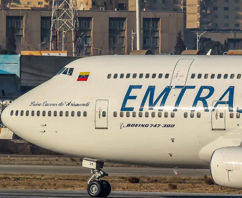 ifmat - Conviasa to take delivery of a Boeing 747 from Iran for cargo operations