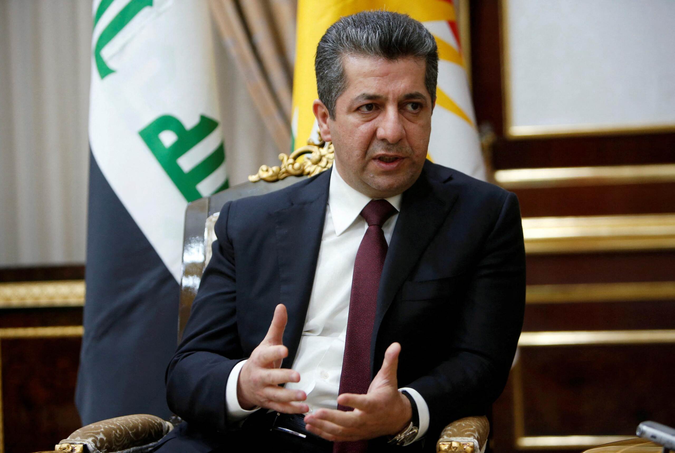 ifmat - Iraqs Kurds face Iranian resistance to energy development PM says