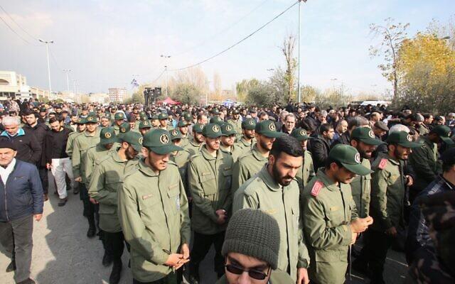 ifmat - Canada must designate Iran revolutionary guard as a terrorist group