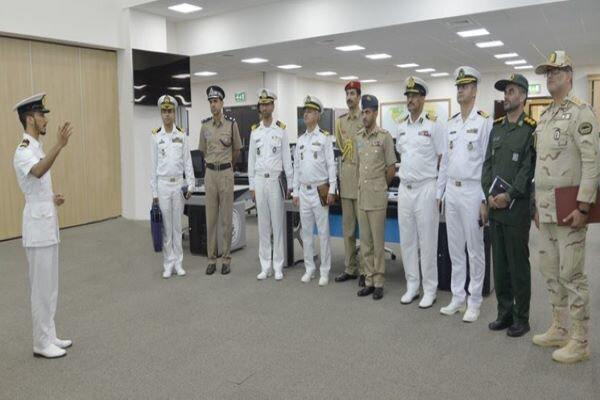 ifmat - Iran military delegation visits Oman Maritime Security Centre
