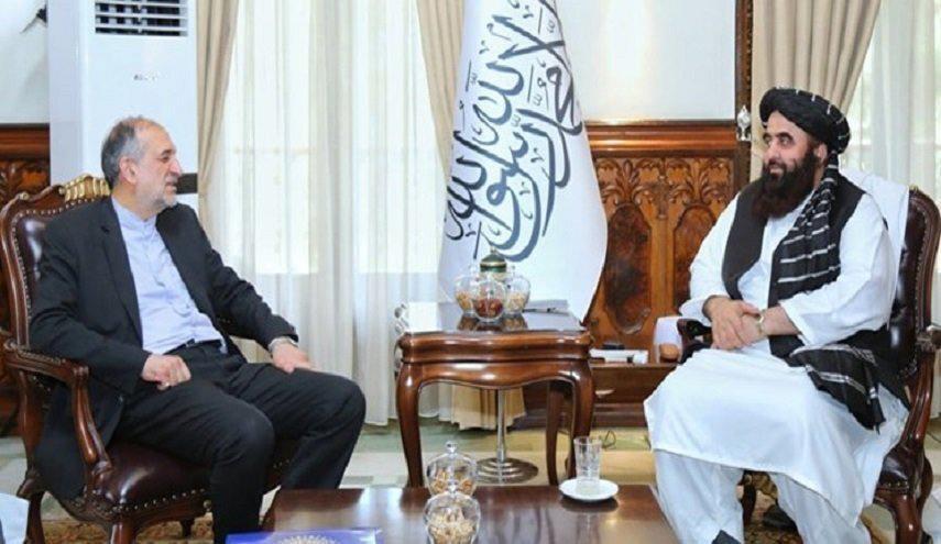 ifmat - Iran ambassador meets Taliban top diplomat