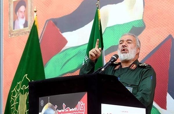 ifmat - IRGC to support Palestine constantly says general