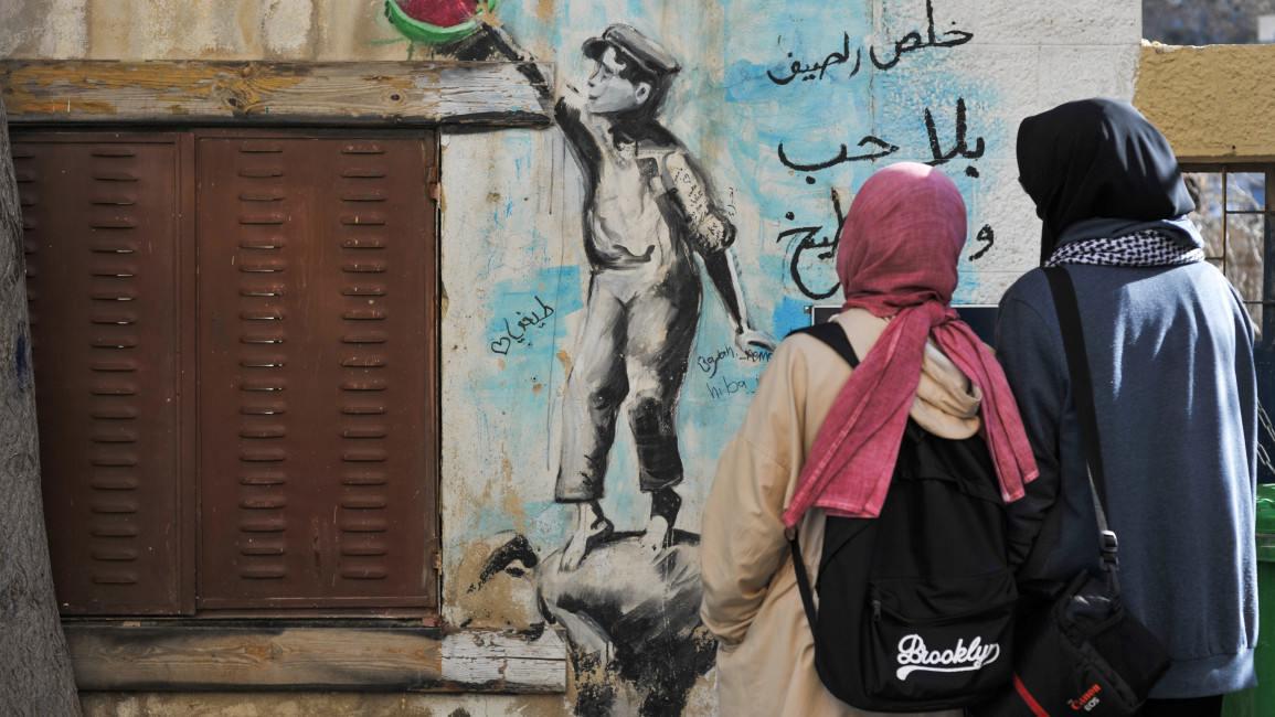 ifmat - Pro-Iranian murals pop up in Amman