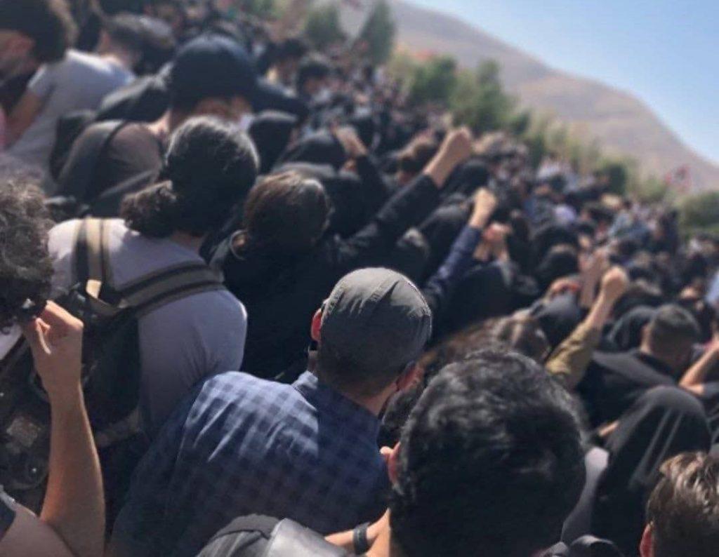 ifmat - Iran security forces reportedly open fire as thousands mourn Mahsa Amini