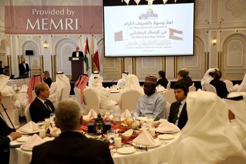 ifmat - Hamas Hosts Festive Iftar Dinner For Diplomats In Qatar - Guests Include Ambassadors Of Iran